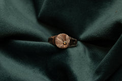 Sunburst Signet Ring